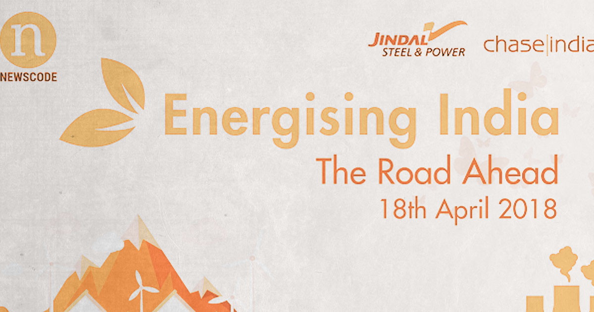 Event banner for Energising India 2018