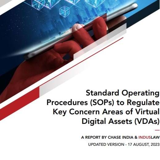 Standard Operating Procedures (SOPs) to Regulate Key Concern Areas of Virtual Digital Assets (VDAs)